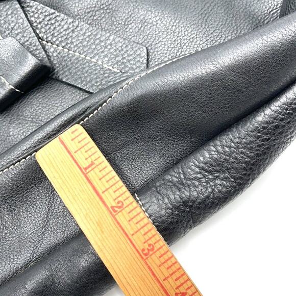 GAIL LABELLE Made in Italy black leather bag - Picture 6 of 9